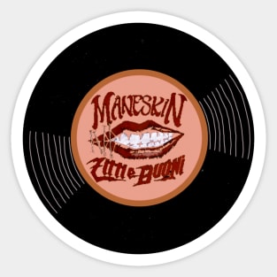 Vinyl - Maneskin Italian RockBand Sticker